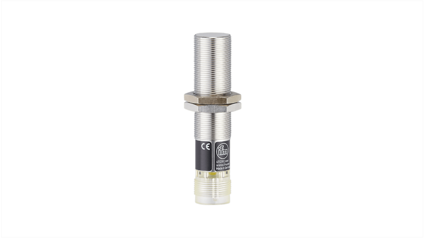 Rs-Online Sensore di prossimità induttivo Cilindro filettato ifm electronic M18 rilevamento 5 mm 20 → 250 V ca/cc