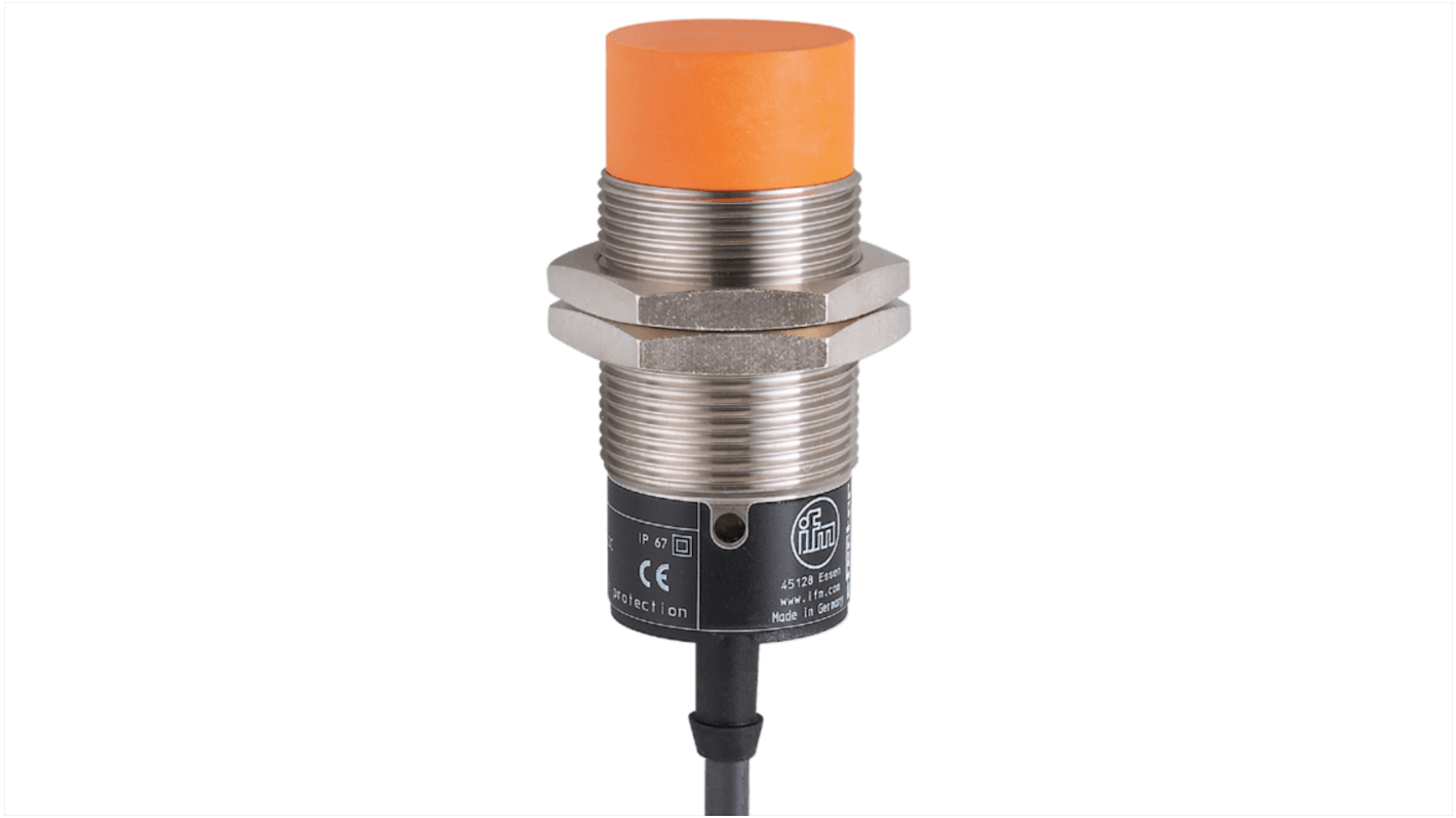 Rs-Online Sensore di prossimità induttivo Cilindro filettato ifm electronic M30 rilevamento 15 mm 10 → 36 V CC