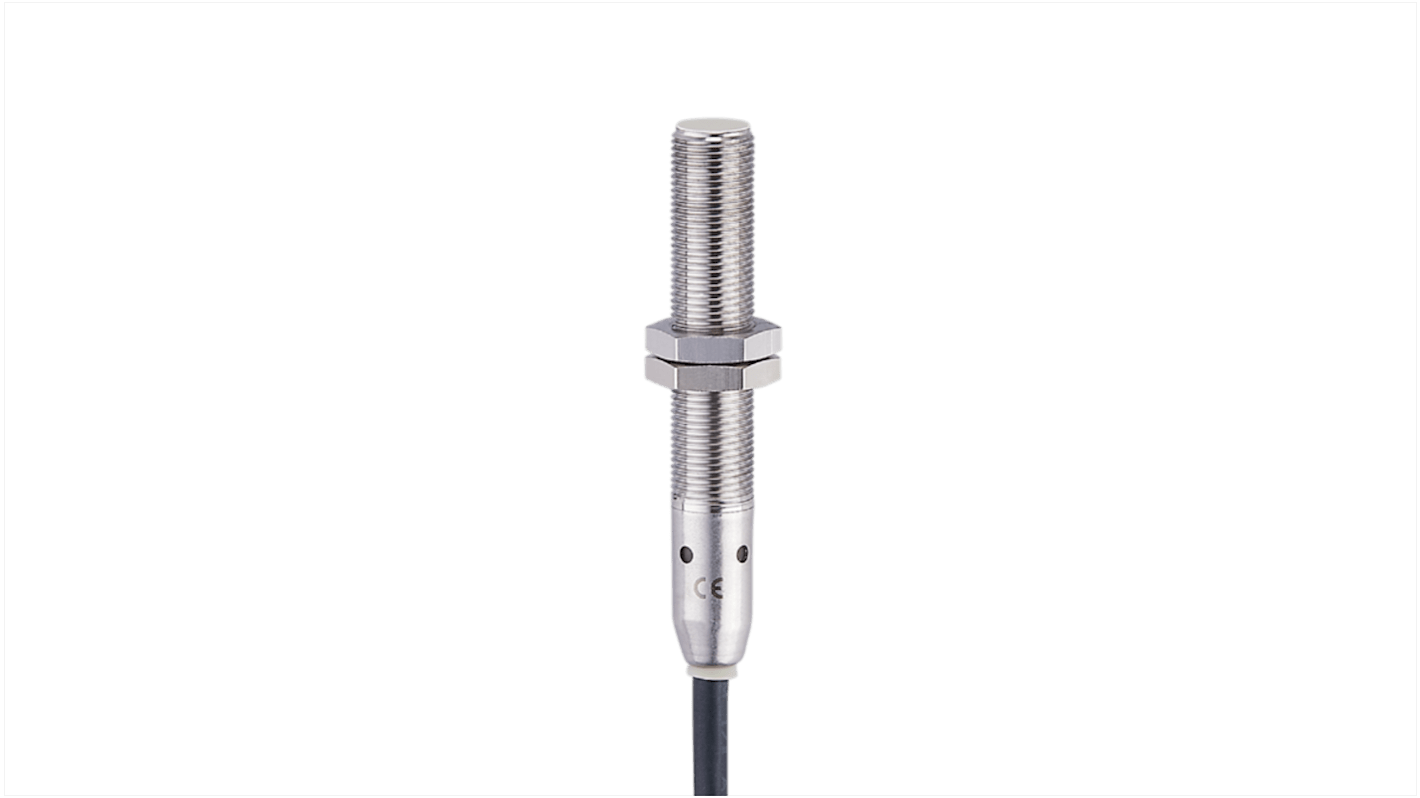 Rs-Online Sensore di prossimità induttivo Cilindro filettato ifm electronic M12 rilevamento 4 mm 10 → 60 V dc