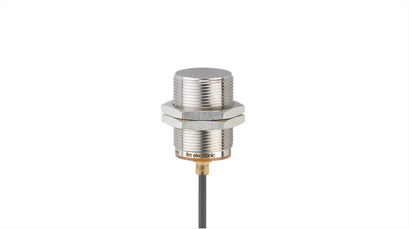 Rs-Online Sensore di prossimità induttivo Cilindro filettato ifm electronic M30 rilevamento 15 mm 10 → 30 V CC