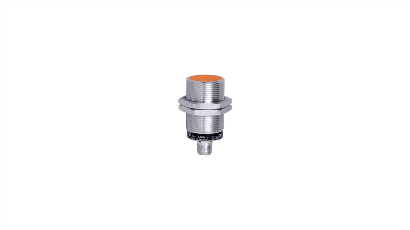 Rs-Online Sensore di prossimità induttivo Cilindro filettato ifm electronic M30 rilevamento 15 mm 20 → 140 V ac/dc