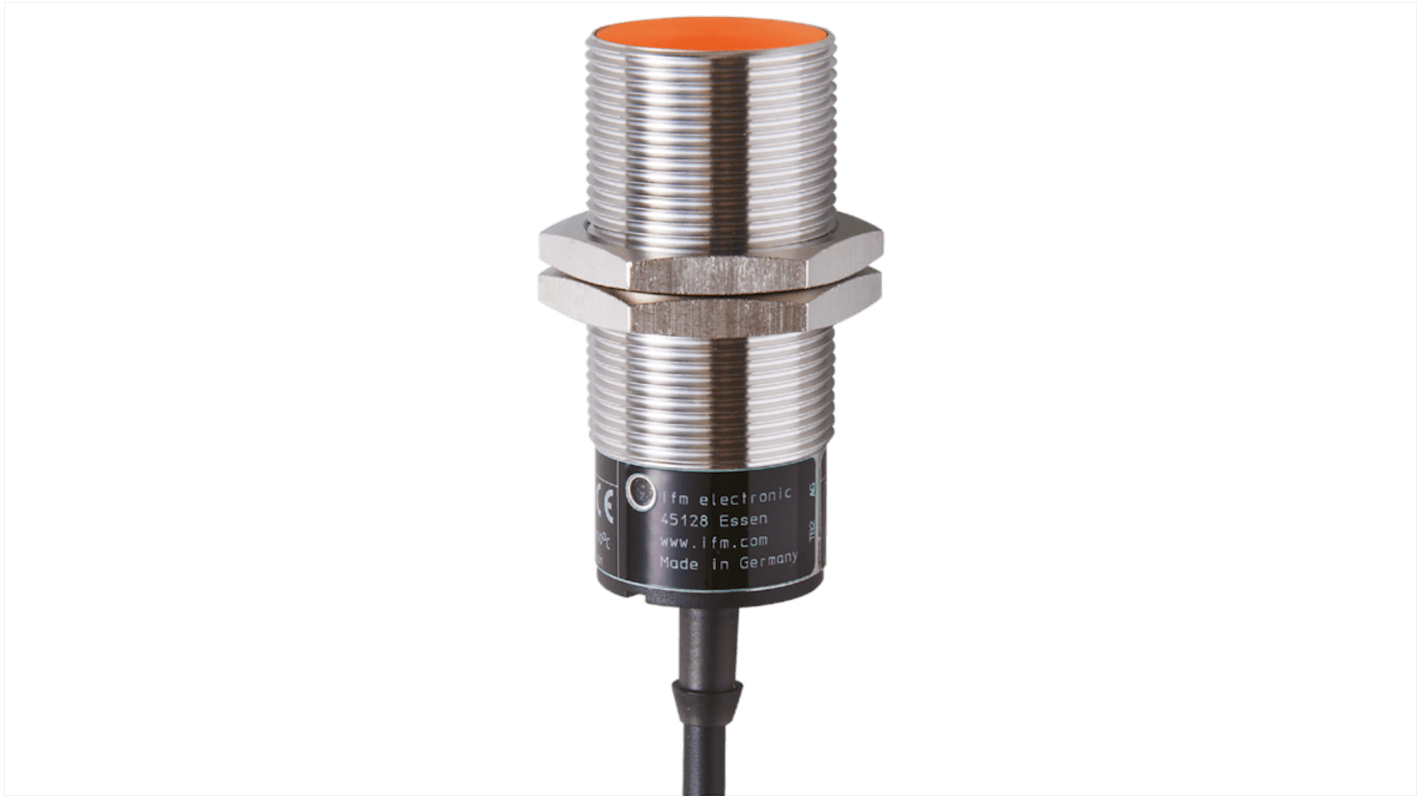 Rs-Online Sensore di prossimità induttivo Cilindro filettato ifm electronic M30 rilevamento 10 mm 10 → 36 V CC