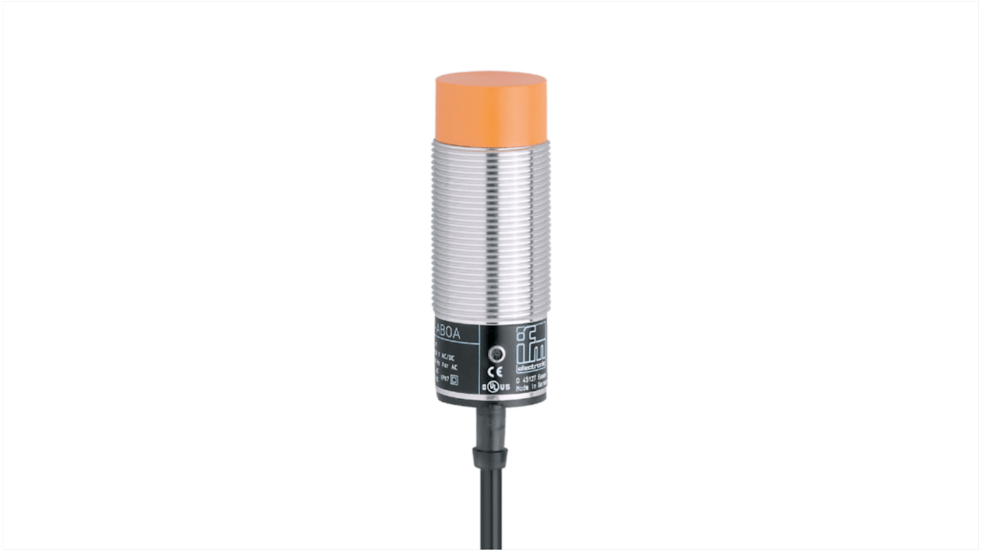 Rs-Online Sensore di prossimità induttivo Cilindro filettato ifm electronic M30 rilevamento 15 mm 10 → 36 V CC