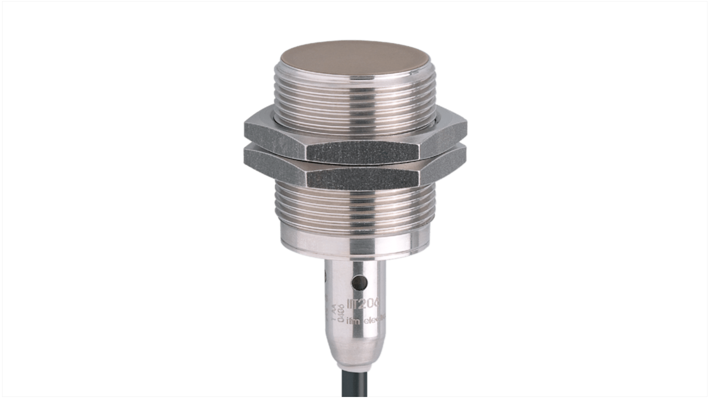 Rs-Online Sensore di prossimità induttivo Cilindro filettato ifm electronic M30 rilevamento 14 mm 10 → 36 V CC