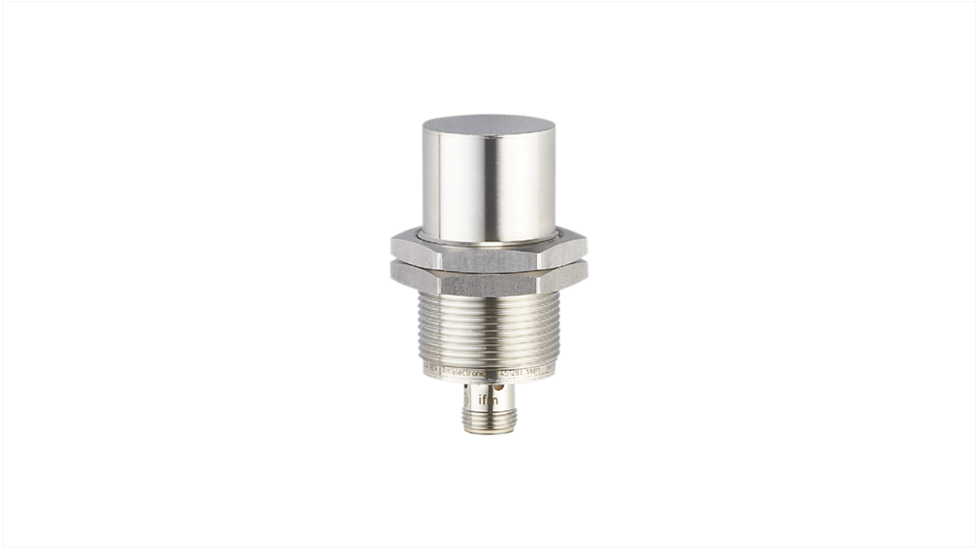 Rs-Online Sensore di prossimità induttivo Cilindro filettato ifm electronic M30 rilevamento 25 mm 10 → 30 V CC