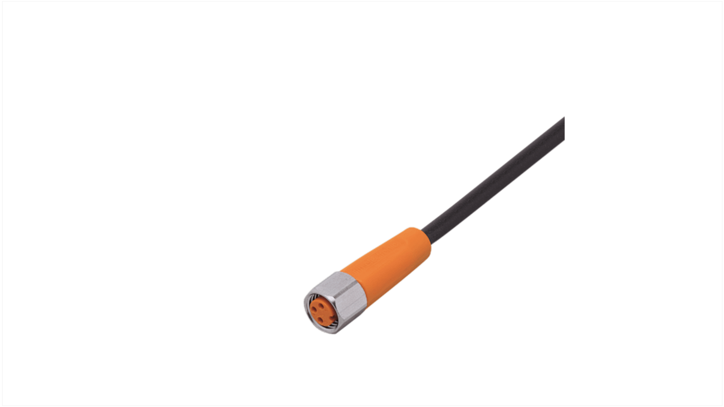 Cavo sensore/attuatore ifm electronic 3 cond. M8 Femmina / Senza terminazione, L. 2m