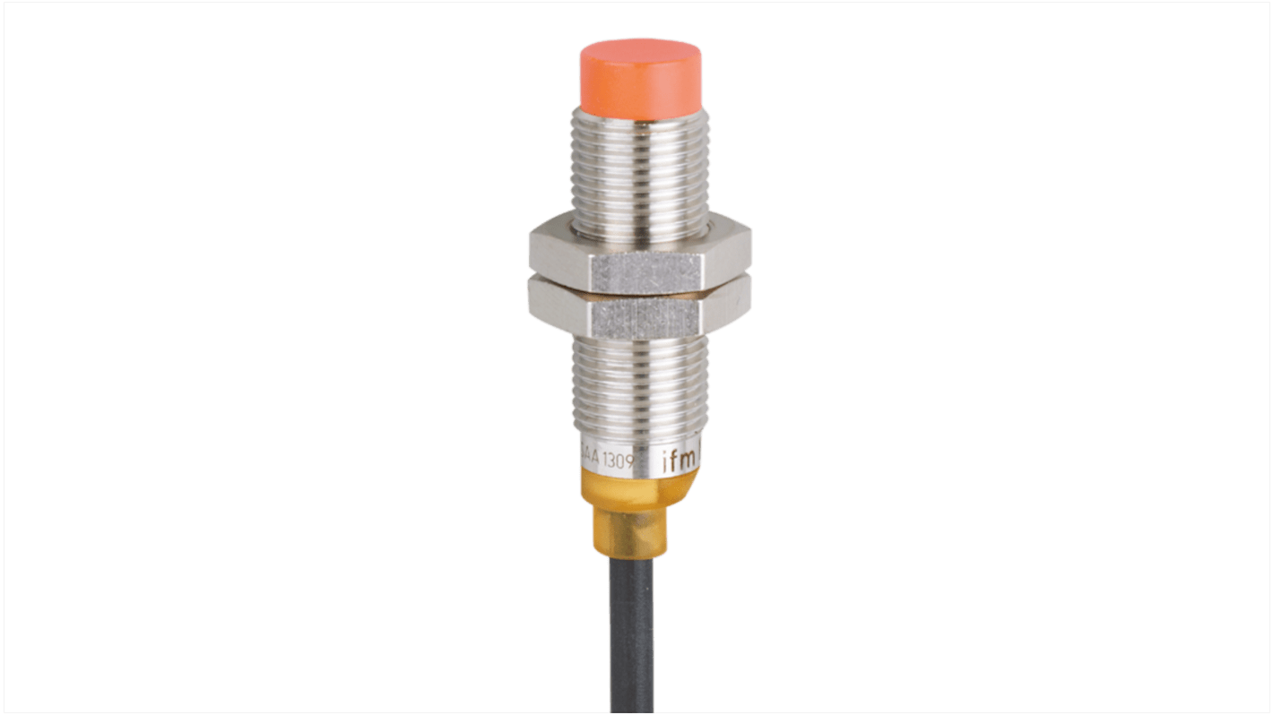 Rs-Online Sensore di prossimità induttivo Cilindro filettato ifm electronic M12 rilevamento 7 mm 10 → 30 V CC