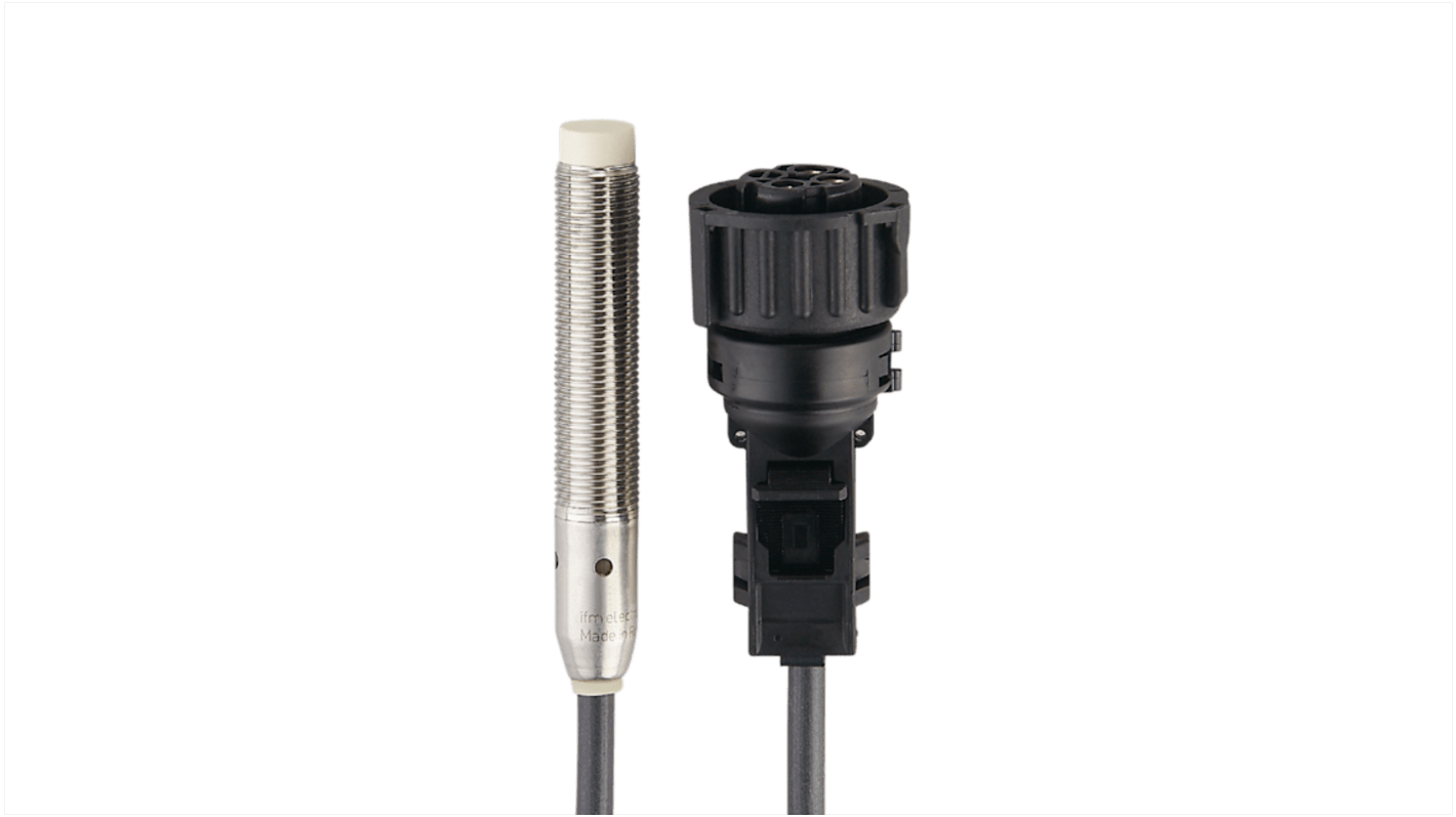 Rs-Online Sensore di prossimità induttivo Cilindro filettato ifm electronic M12 rilevamento 7 mm 10 → 36 V CC
