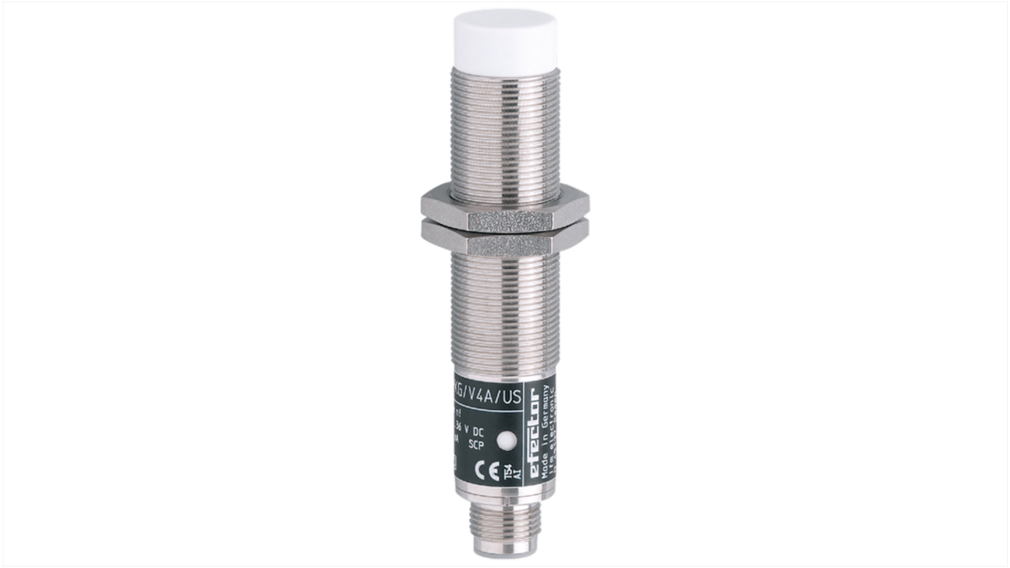 Rs-Online Sensore di prossimità induttivo Cilindro filettato ifm electronic M18 rilevamento 8 mm 10 → 36 V CC