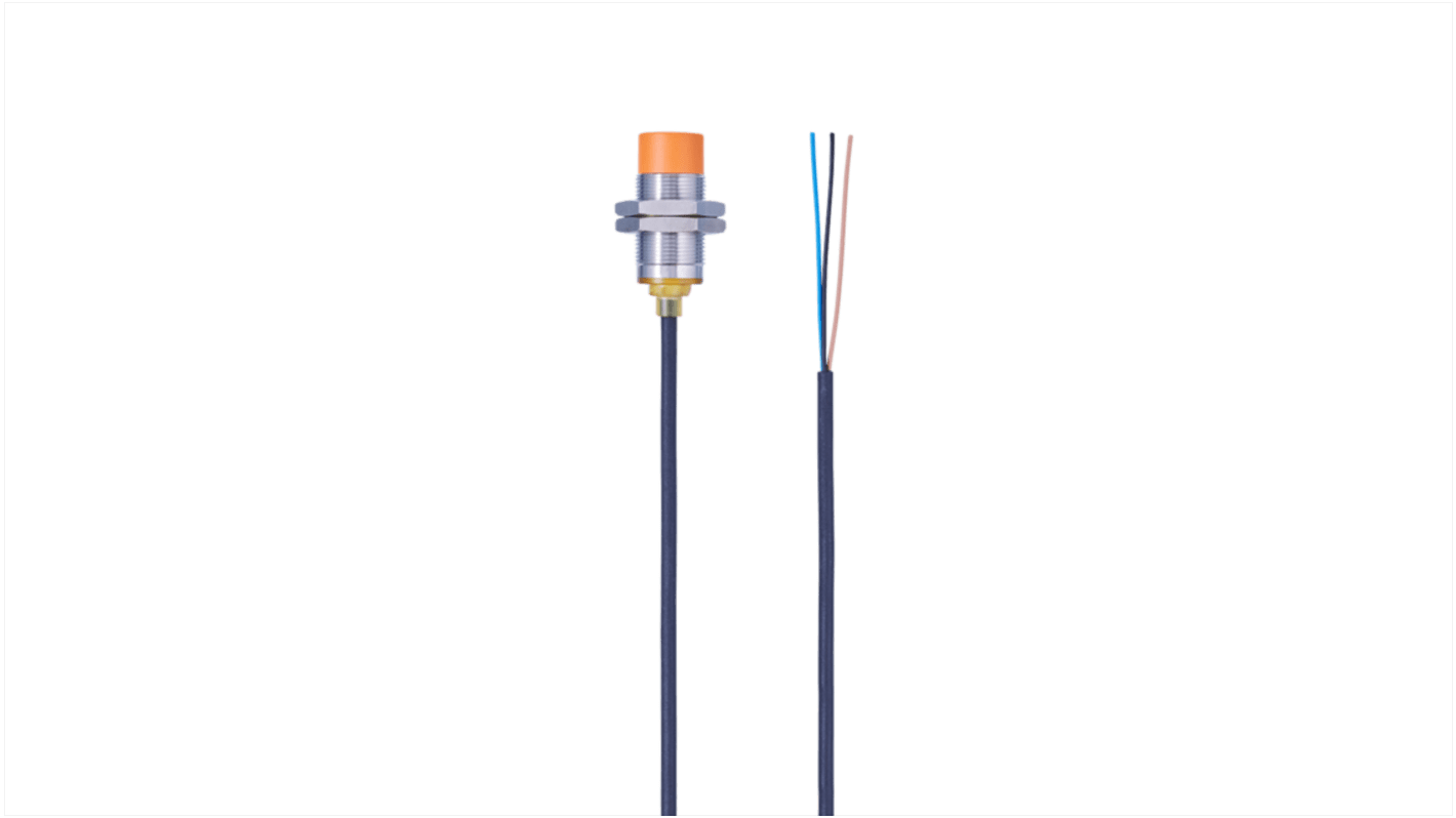 Rs-Online Sensore di prossimità induttivo Cilindro filettato ifm electronic M18 rilevamento 12 mm 10 → 30 V CC