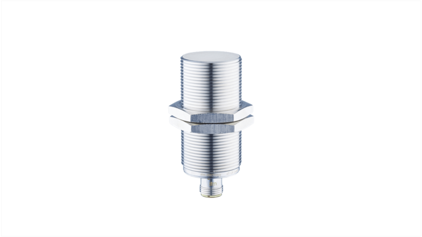Rs-Online Sensore di prossimità induttivo Cilindro filettato ifm electronic M30 rilevamento 15 mm 10 → 30 V CC