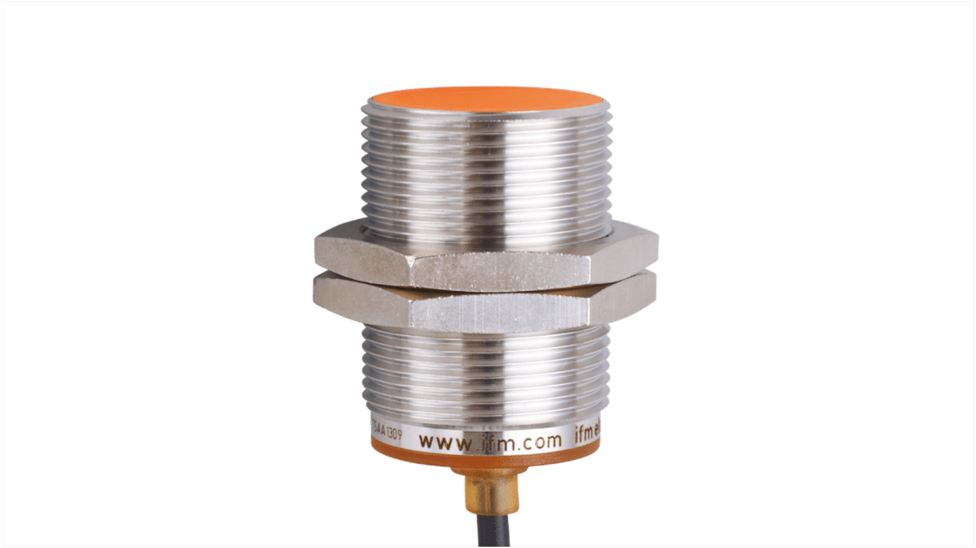 Rs-Online Sensore di prossimità induttivo Cilindro filettato ifm electronic M30 rilevamento 15 mm 10 → 30 V CC