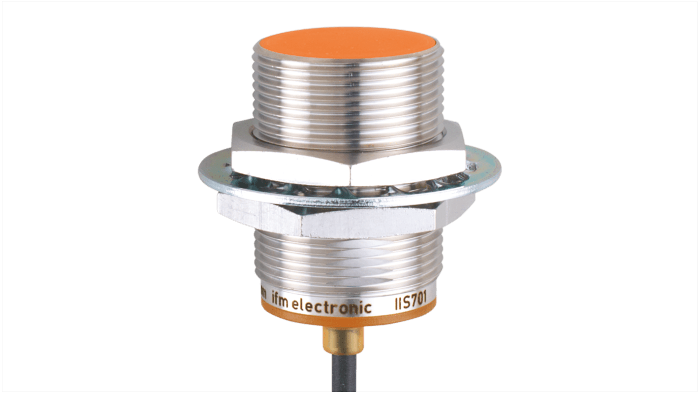 Rs-Online Sensore di prossimità induttivo Cilindro filettato ifm electronic M30 rilevamento 15 mm 10 → 30 V CC