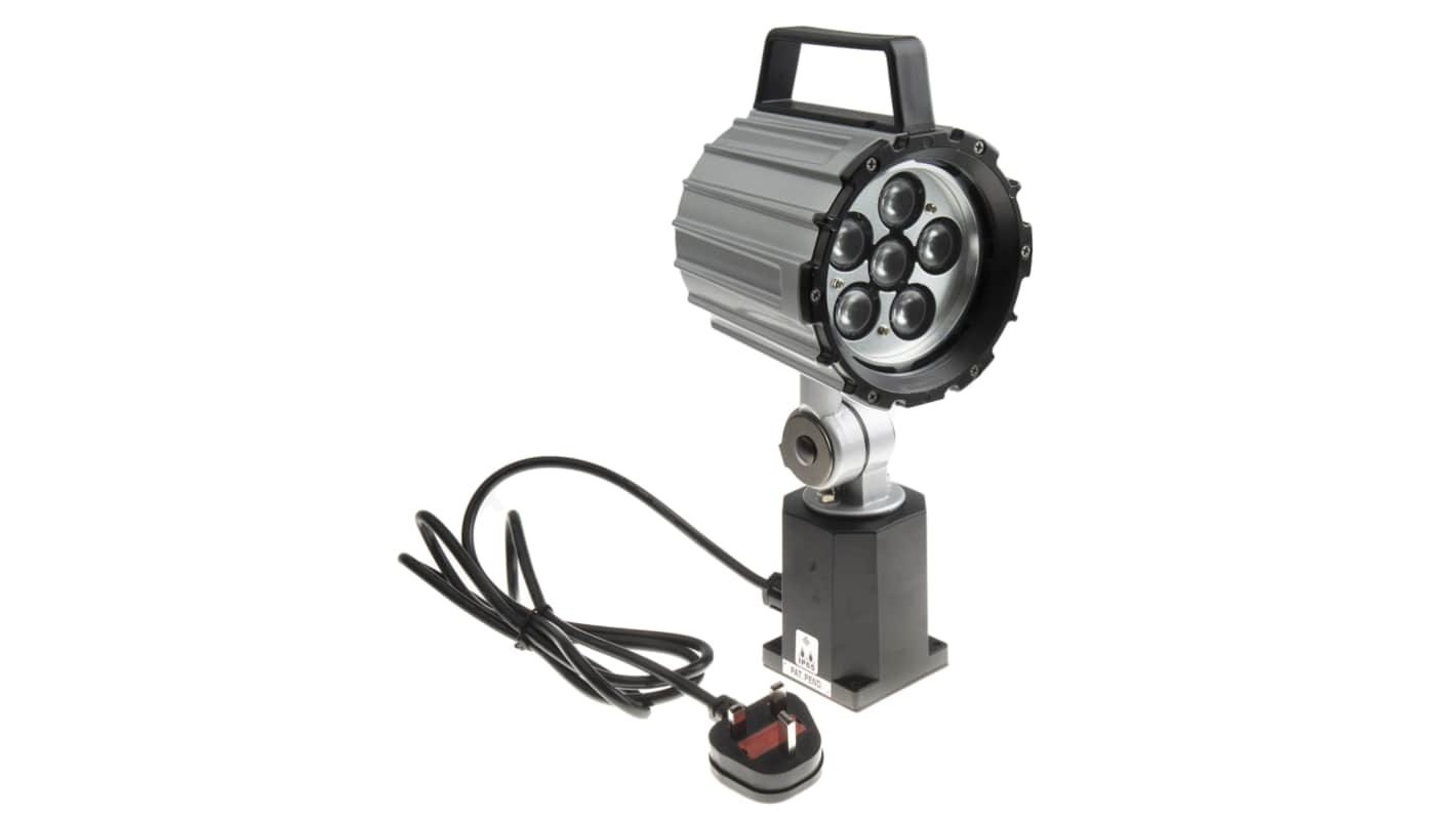 RS PRO LED Machine Light, 100 → 240V ac, IP65, 120mm Arm Length