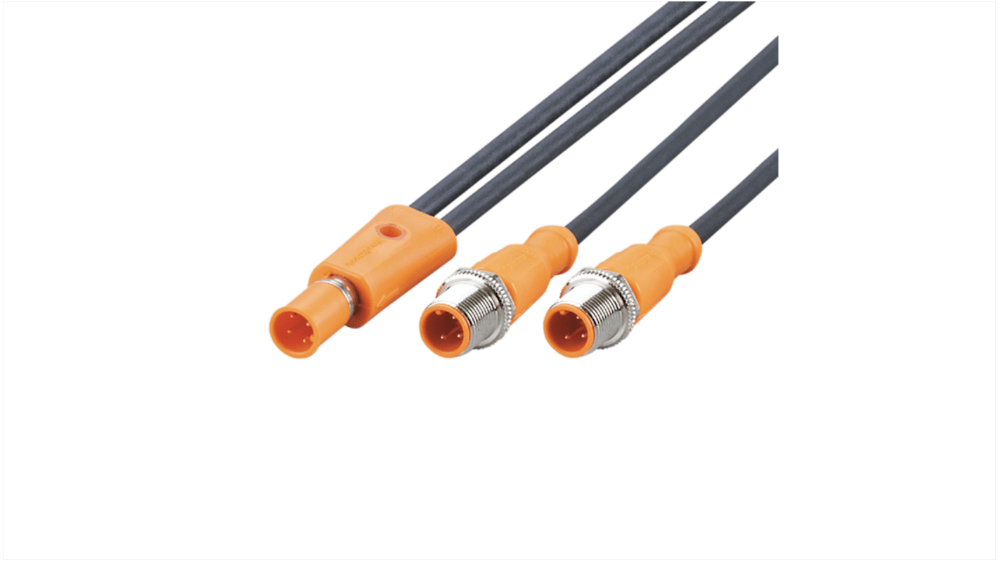 Kabel komunikacyjny ze złączem Złącze M12 liczba rdzeni 2 długość 1m Rodzaj A Męskie Złącze B Złącze M12