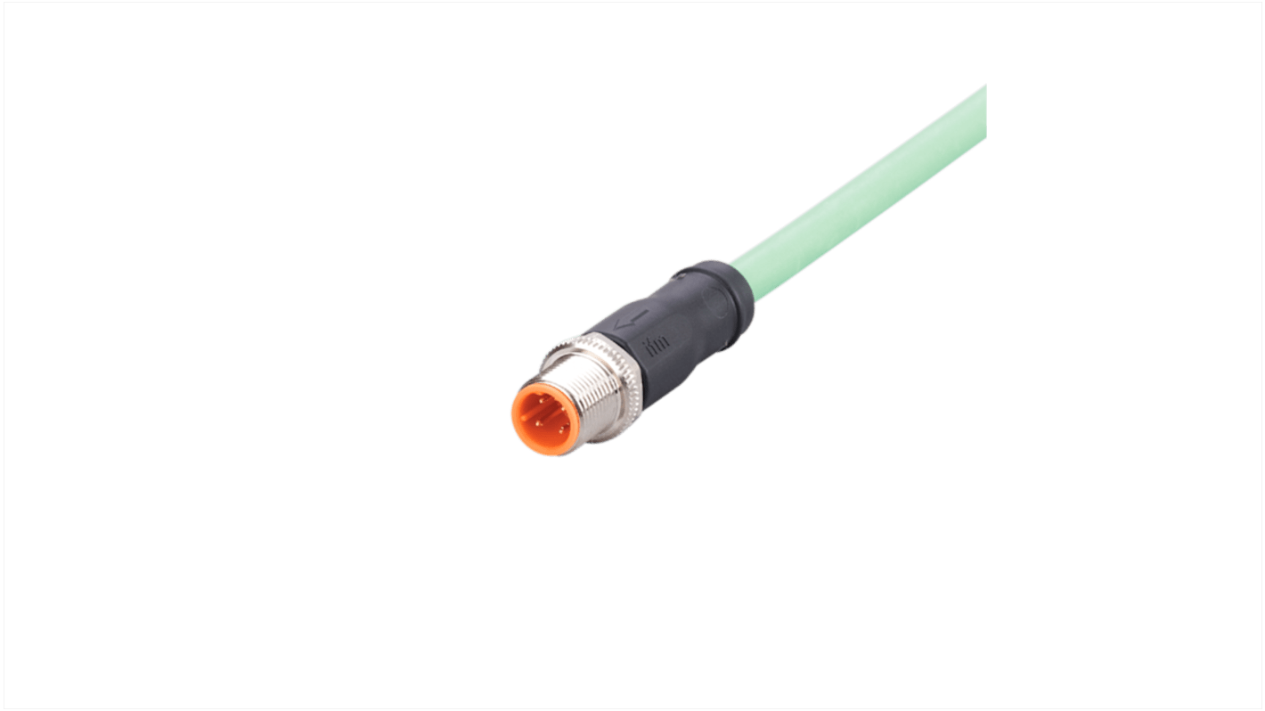Kabel komunikacyjny ze złączem Złącze M12 liczba rdzeni 4 długość 10m Rodzaj A Męskie Złącze B Złącze M12