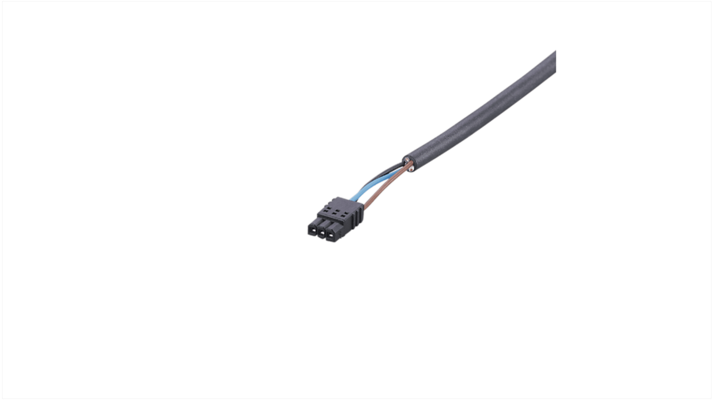 ifm electronic Straight Female 1 way Deutsch to Unterminated Actuator/Sensor Cable, 2m