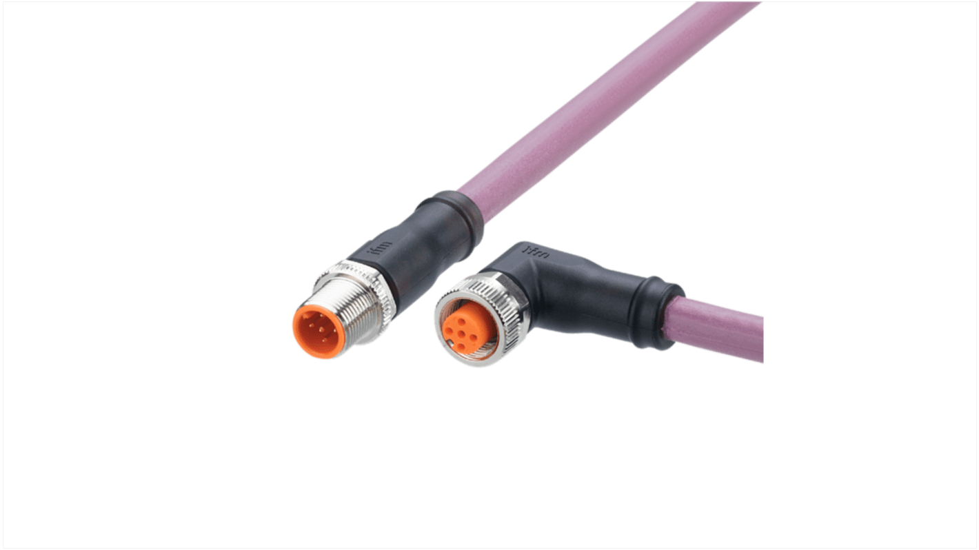Kabel komunikacyjny ze złączem Złącze M12 liczba rdzeni 2 długość 2m Rodzaj A Męskie Złącze B Złącze M12