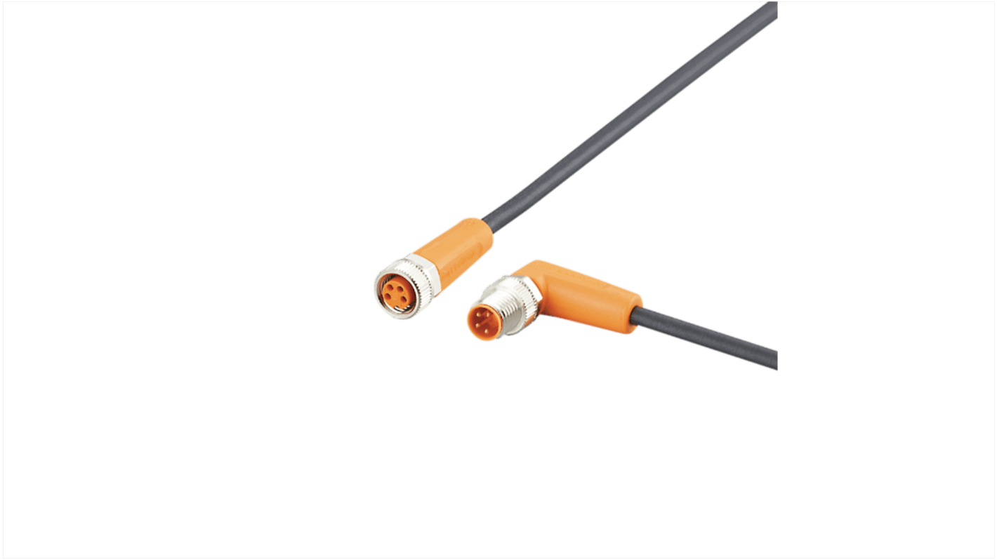 Kabel komunikacyjny Złącze A M8 liczba rdzeni 4 długość 2m Rodzaj A Męskie Złącze B M8