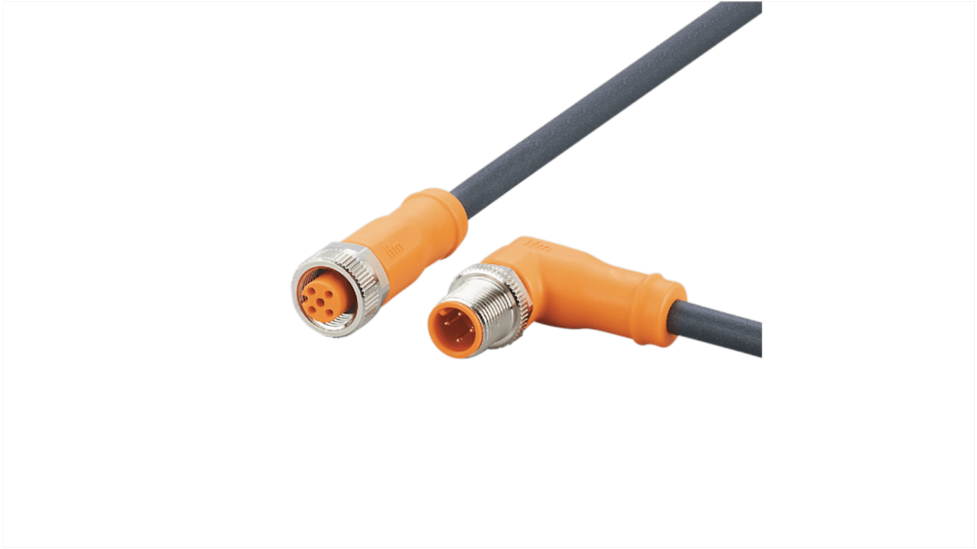 Kabel komunikacyjny ze złączem Złącze M12 liczba rdzeni 4 długość 500mm Rodzaj A Męskie Złącze B Złącze M12