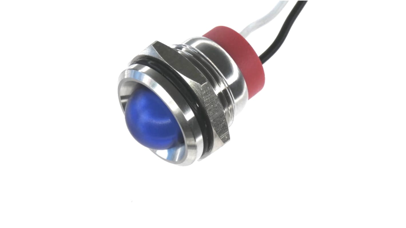 LED a pannello CML Innovative Technologies Blu  a LED, 110V, IP67, foro da 16mm