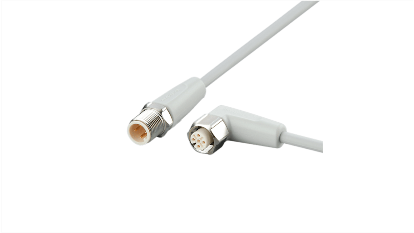 Kabel komunikacyjny ze złączem Złącze M12 liczba rdzeni 4 długość 10m Rodzaj A Męskie Złącze B Złącze M12