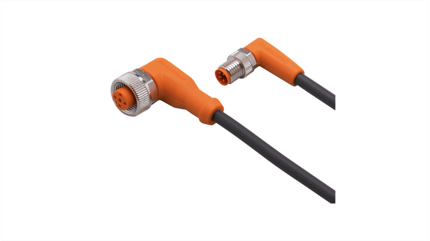 Kabel komunikacyjny Złącze A M8 liczba rdzeni 4 długość 300mm Rodzaj A Męskie Złącze B Złącze M12