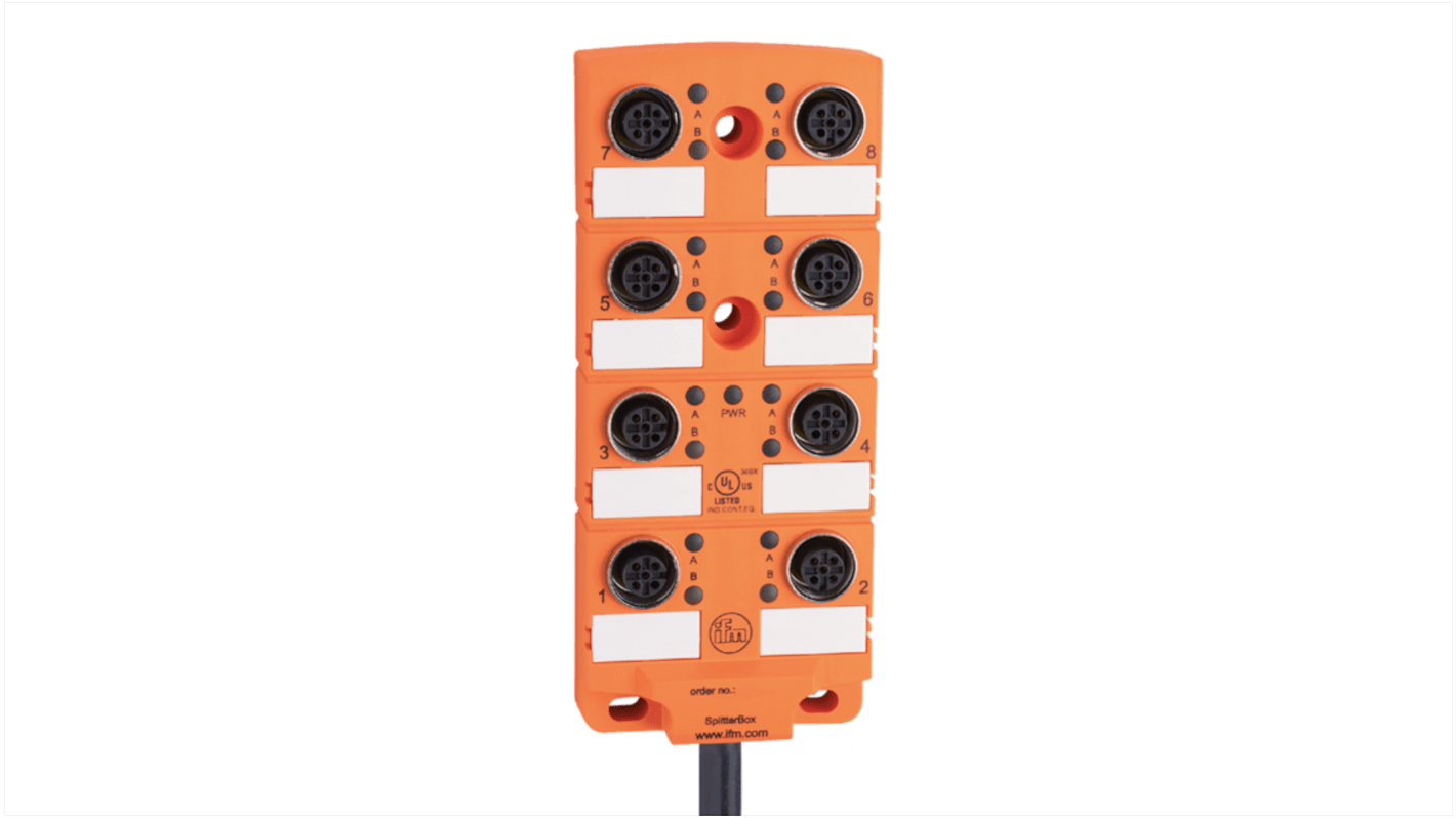 ifm electronic センサボックス, 10 → 30V dc