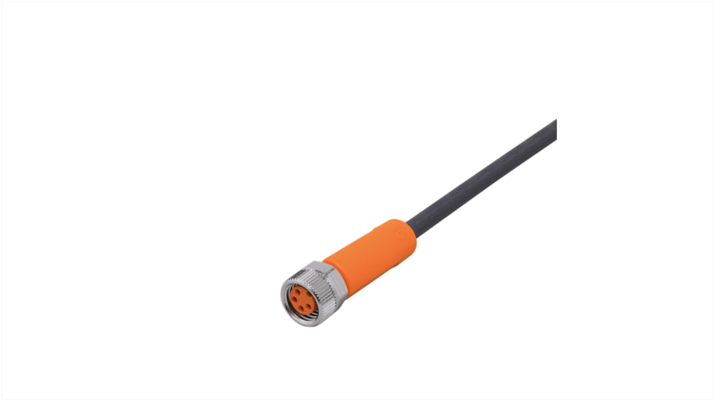 Cable de comunicación ifm electronic, con. A M8 Hembra, 5 polos, con. B M12 Hembra, 5 polos, long. 20m