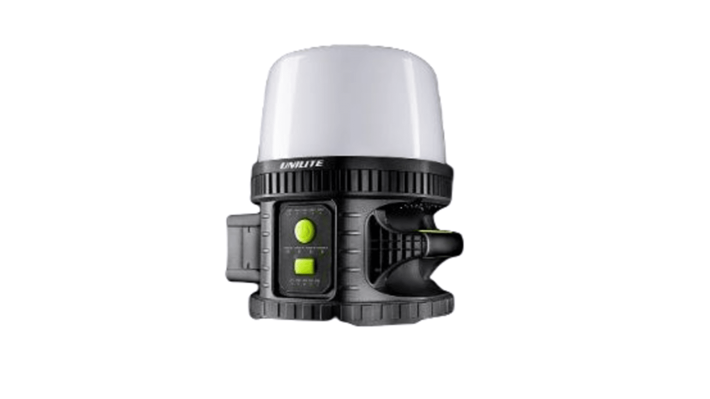 Unilite Rechargeable LED Work Light, 10000 lm, 20 V, IP65