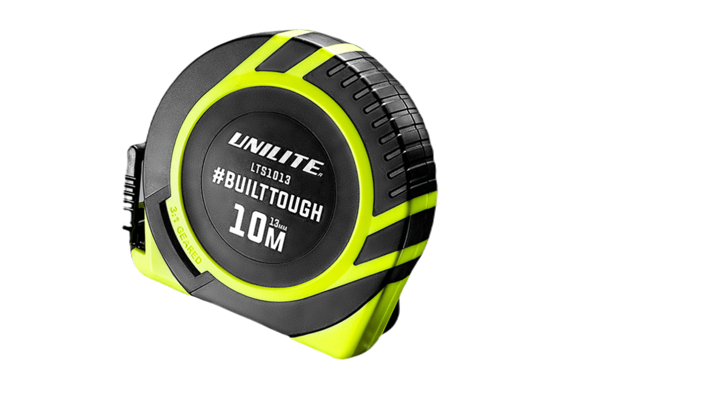 Unilite LTF 10m Tape Measure, Metric & Imperial