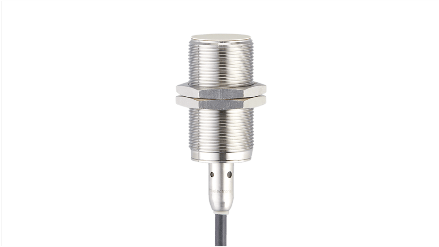 Rs-Online Sensore di prossimità induttivo Cilindro filettato ifm electronic M30 rilevamento 12 mm 10→60 V c.c
