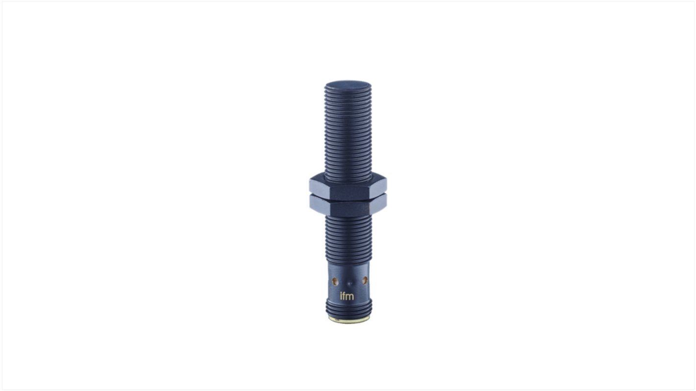Rs-Online Sensore di prossimità induttivo Cilindro filettato ifm electronic M12 rilevamento 4 mm 10→30 V c.c
