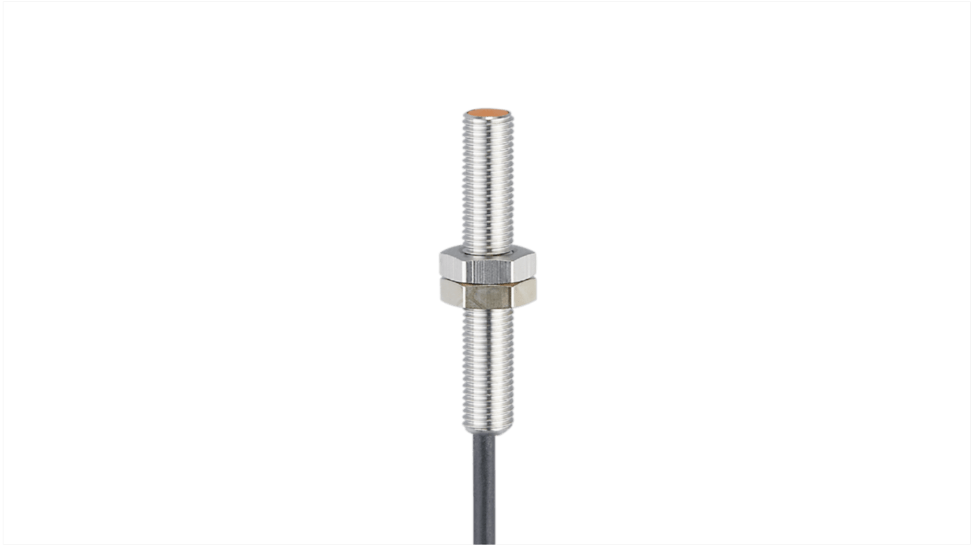 Rs-Online Sensore di prossimità induttivo Cilindro filettato ifm electronic M8 rilevamento 2 mm 10→36 V c.c