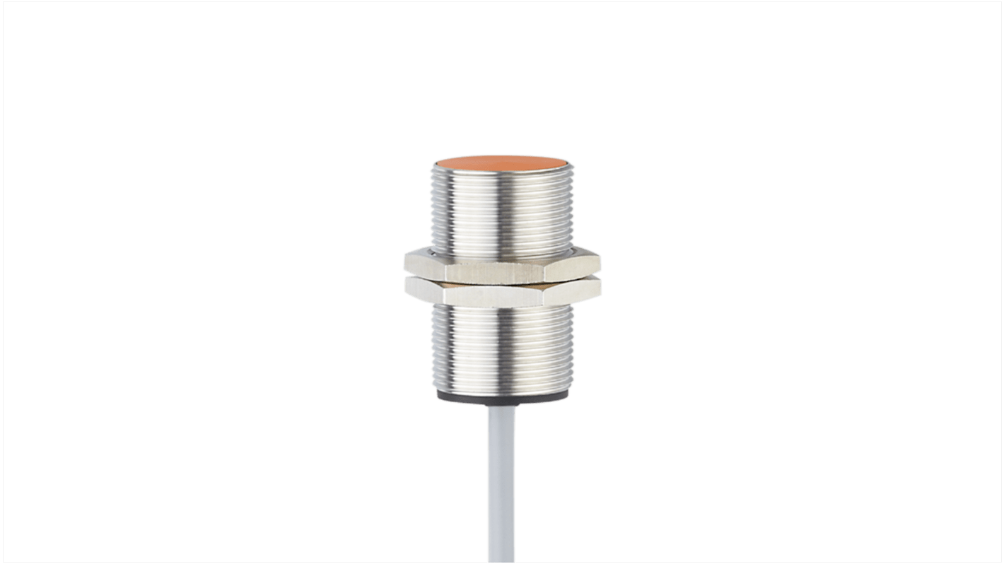 Rs-Online Sensore di prossimità induttivo Cilindro filettato ifm electronic M30 rilevamento 10 mm 10→36 V c.c
