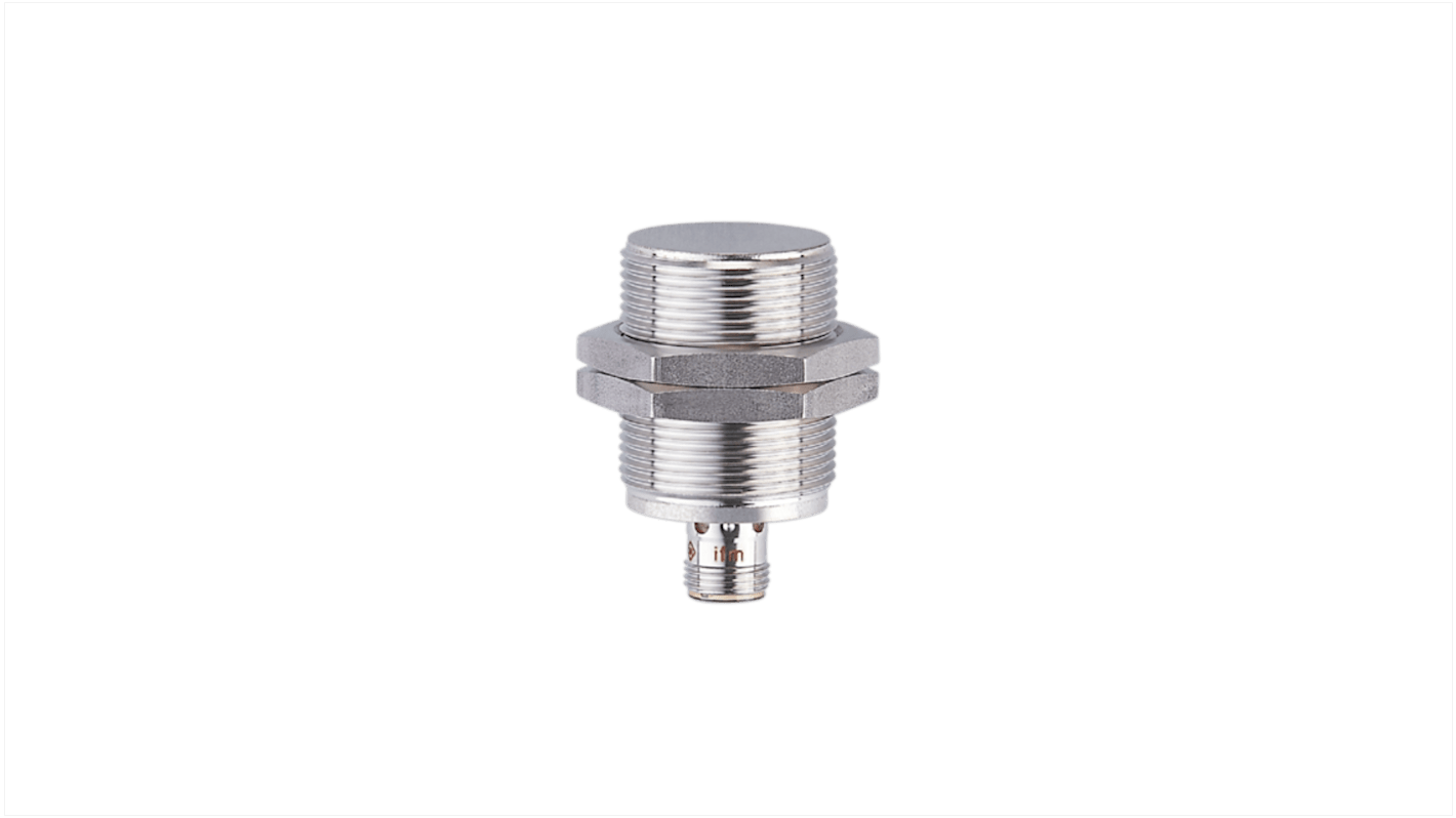 Rs-Online Sensore di prossimità induttivo Cilindro filettato ifm electronic M30 rilevamento 15 mm 10 → 30 V CC