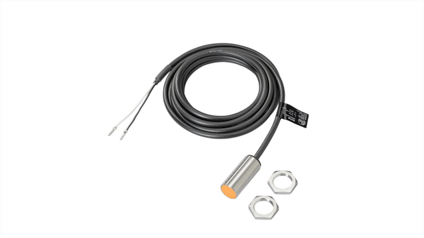 Rs-Online Sensore di prossimità induttivo Cilindro filettato ifm electronic M18 rilevamento 5 mm 10→36 V c.c