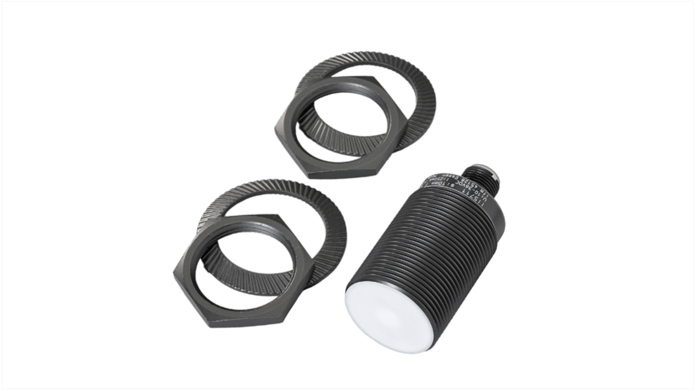 Rs-Online Sensore di prossimità induttivo Cilindro filettato ifm electronic M30 rilevamento 10 mm 10→36 V c.c