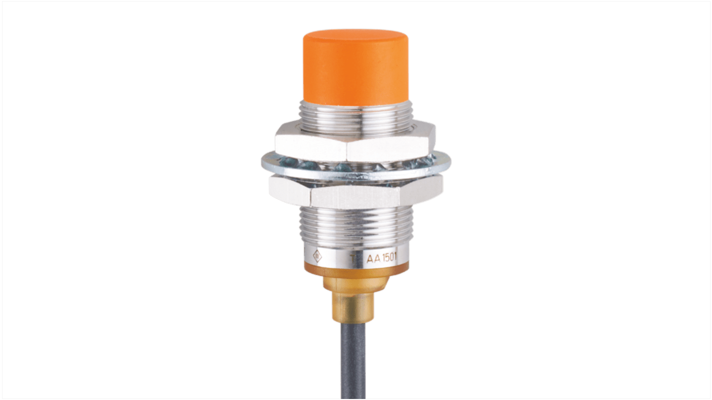 Rs-Online Sensore di prossimità induttivo Cilindro filettato ifm electronic M18 rilevamento 12 mm 10→30 V c.c