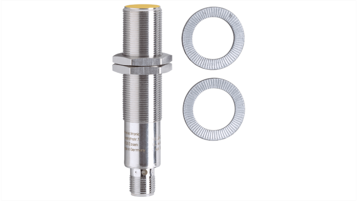 Rs-Online Sensore di prossimità induttivo Cilindro filettato ifm electronic M18 rilevamento 10 mm 10→30 V c.c