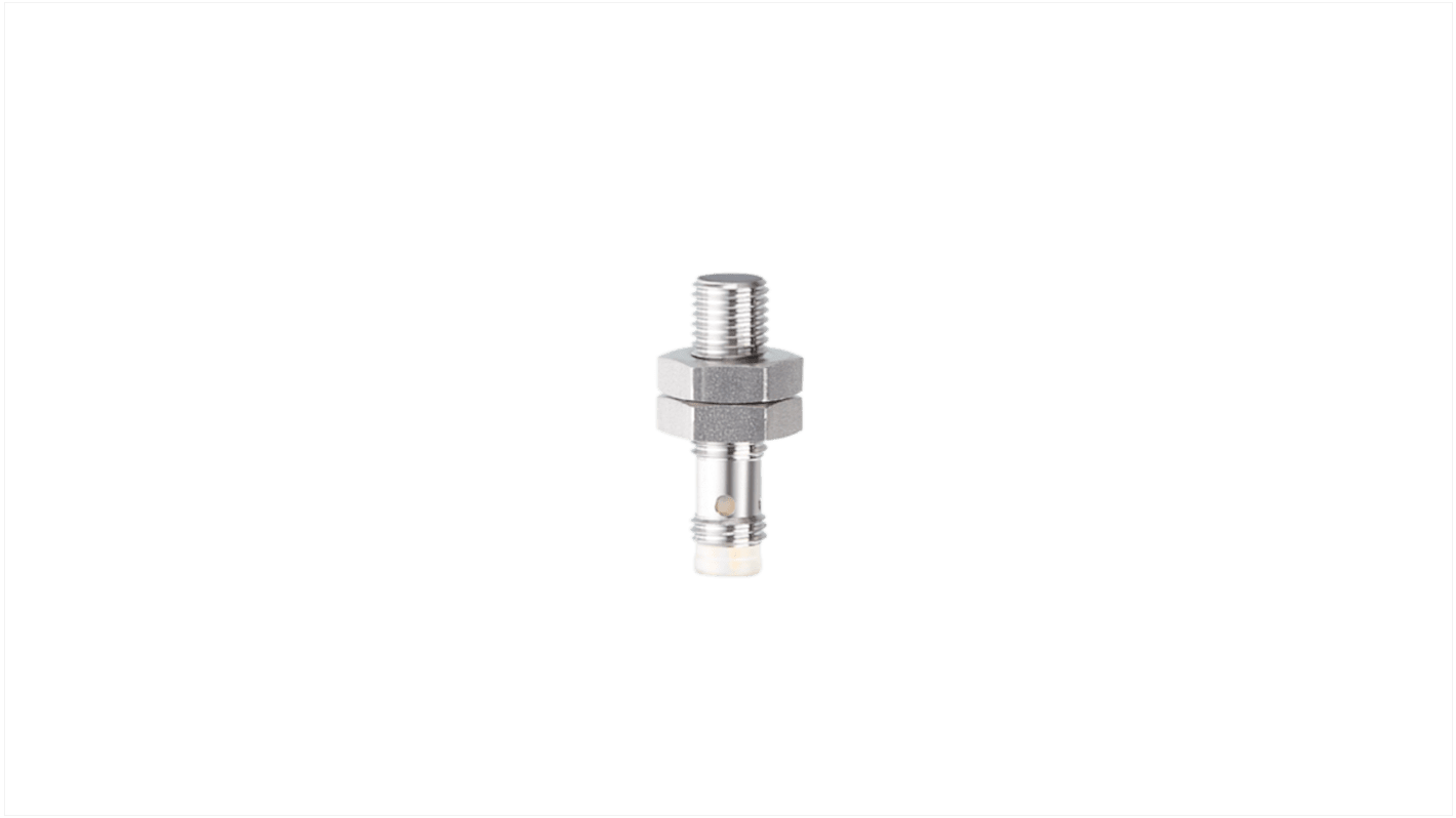 Rs-Online Sensore di prossimità induttivo Cilindro filettato ifm electronic M8 rilevamento 1 5 mm 10→36 V c.c