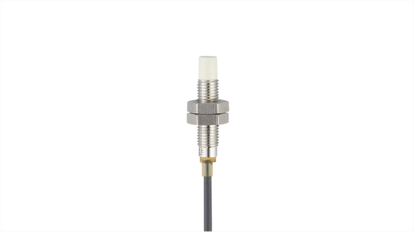Rs-Online Sensore di prossimità induttivo Cilindro filettato ifm electronic M8 rilevamento 6 mm 10→30 V c.c