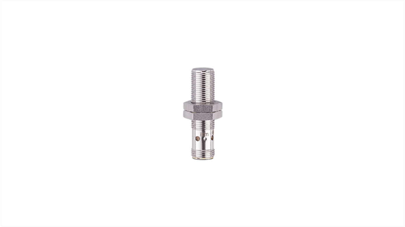 Rs-Online Sensore di prossimità induttivo Cilindro filettato ifm electronic M12 rilevamento 4 mm 10 → 30 V CC