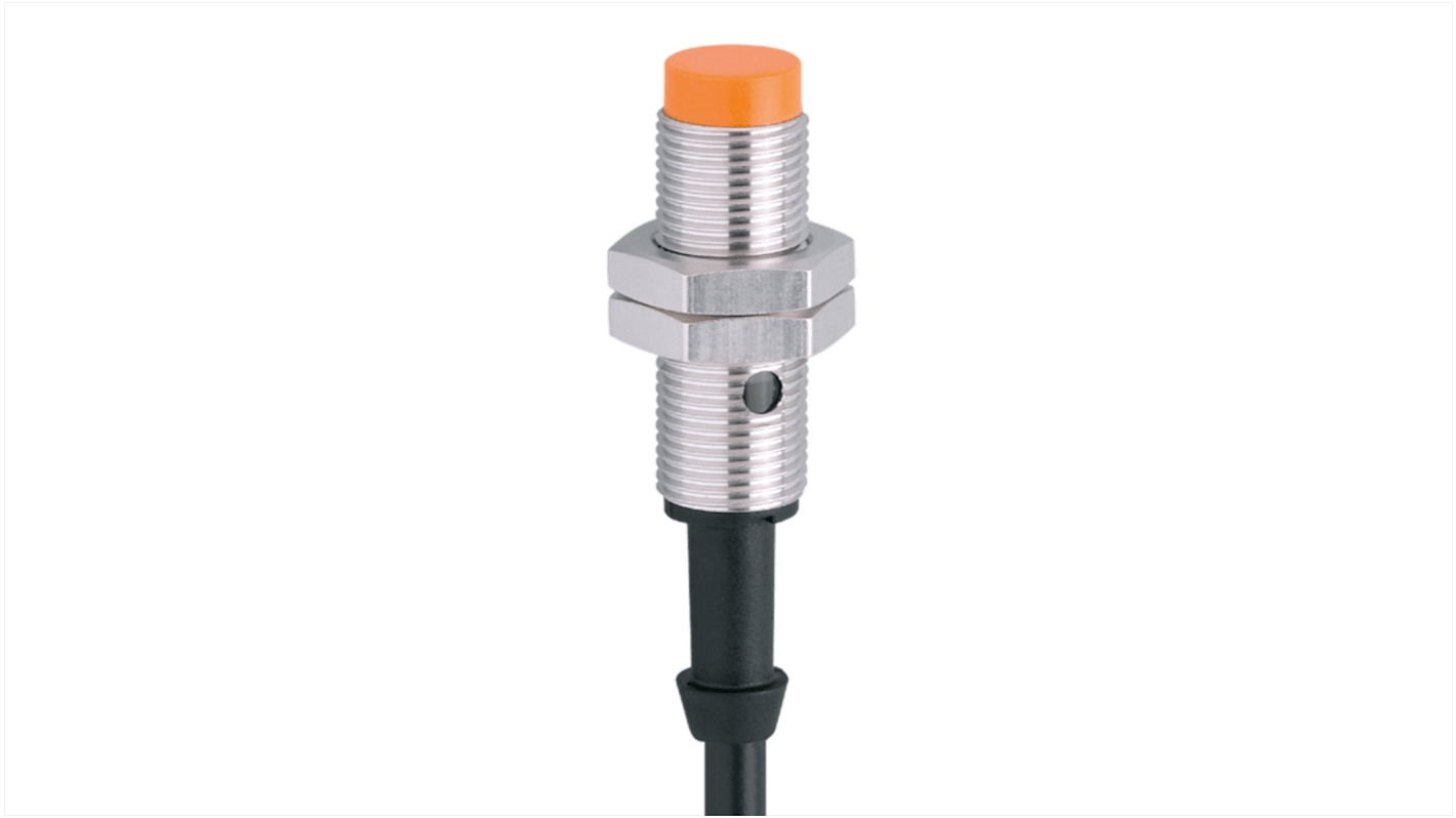 Rs-Online Sensore di prossimità induttivo Cilindro filettato ifm electronic M12 rilevamento 4 mm 10 → 36 V CC