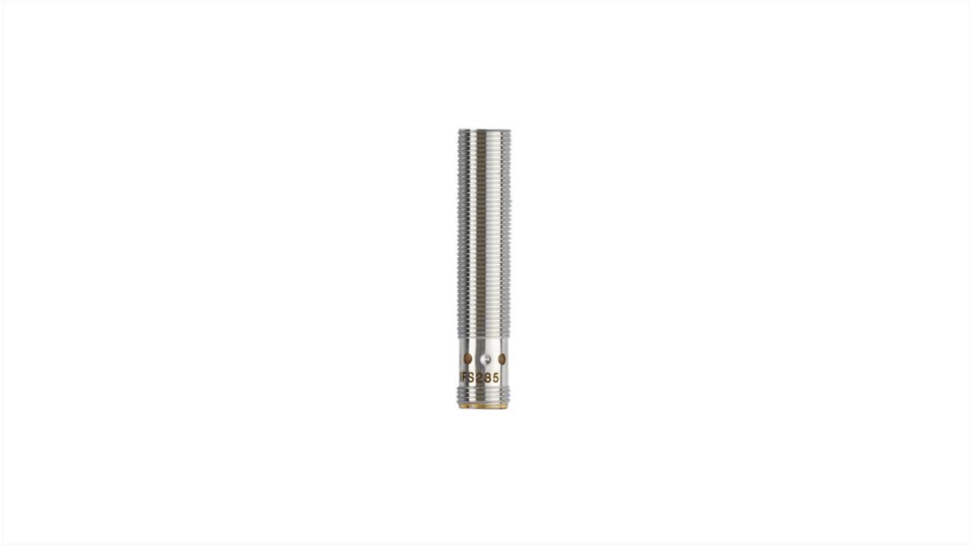 Rs-Online Sensore di prossimità induttivo Cilindro filettato ifm electronic M12 rilevamento 4 mm 10 → 30 V CC