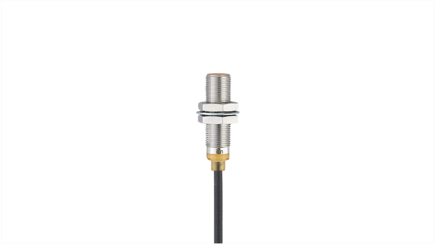 Rs-Online Sensore di prossimità induttivo Cilindro filettato ifm electronic M12 rilevamento 4 mm 10 → 30 V CC