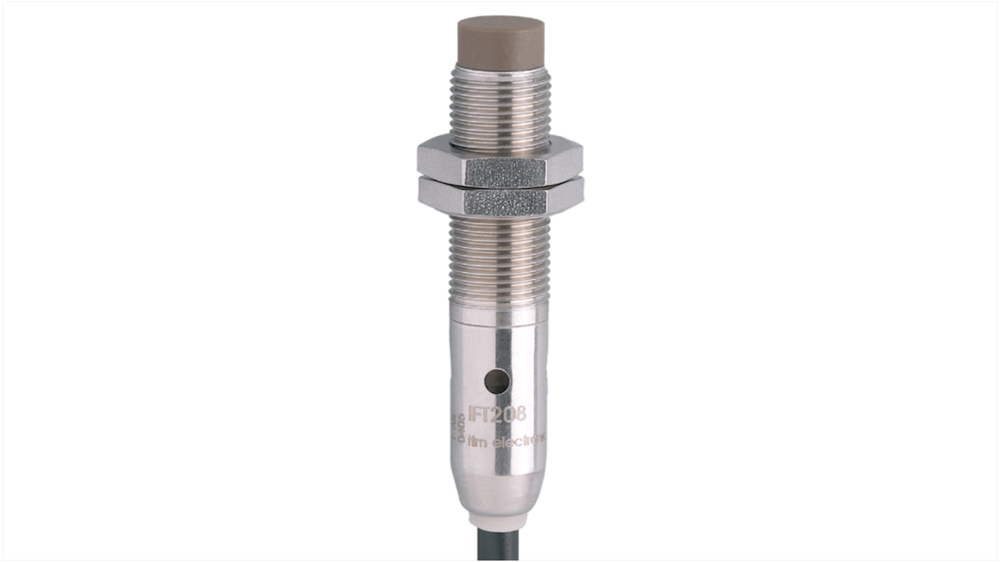 Rs-Online Sensore di prossimità induttivo Cilindro filettato ifm electronic M12 rilevamento 7 mm 10 → 36 V
