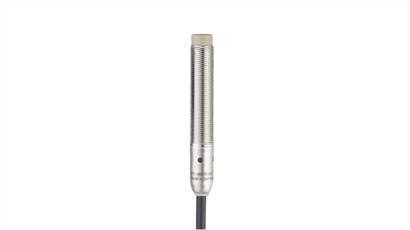 Rs-Online Sensore di prossimità induttivo Cilindro filettato ifm electronic M12 rilevamento 7 mm 10 → 30 V CC