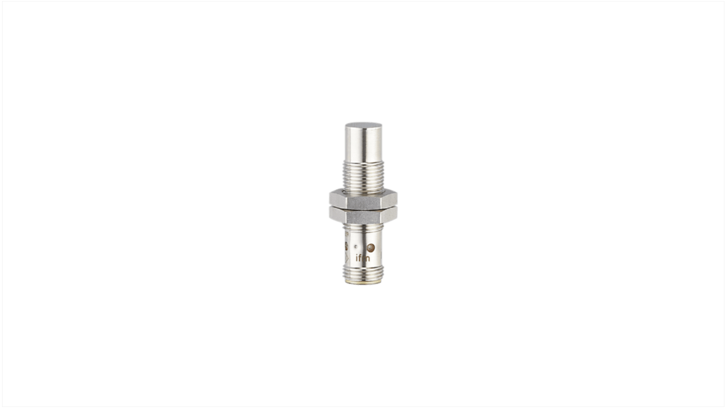 Rs-Online Sensore di prossimità induttivo Cilindro filettato ifm electronic M12 rilevamento 6 mm 10 → 30 V CC