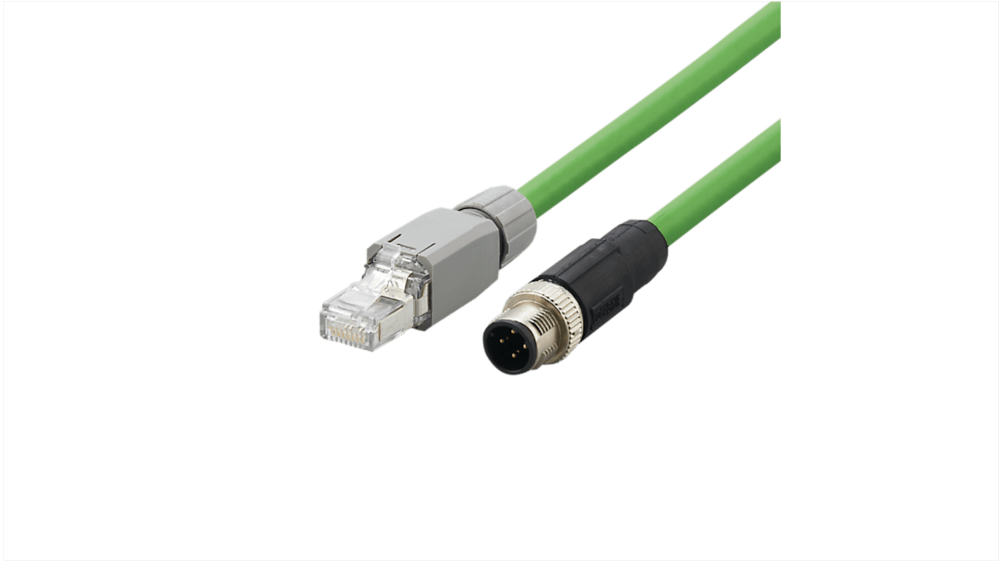 Kabel Ethernet długość 5m Z zakończeniem ifm electronic PVC